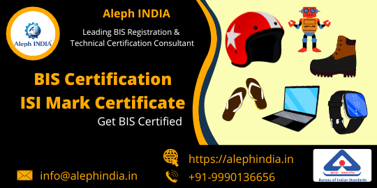 BIS Registration ISI Mark Certification.png